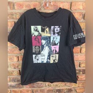 Taylor Swift Eras Tour Black T-shirt